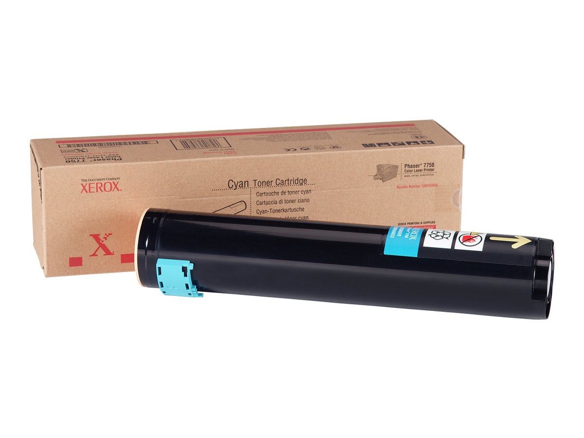 Xerox Phaser 7750 - cyan - original - toner cartridge