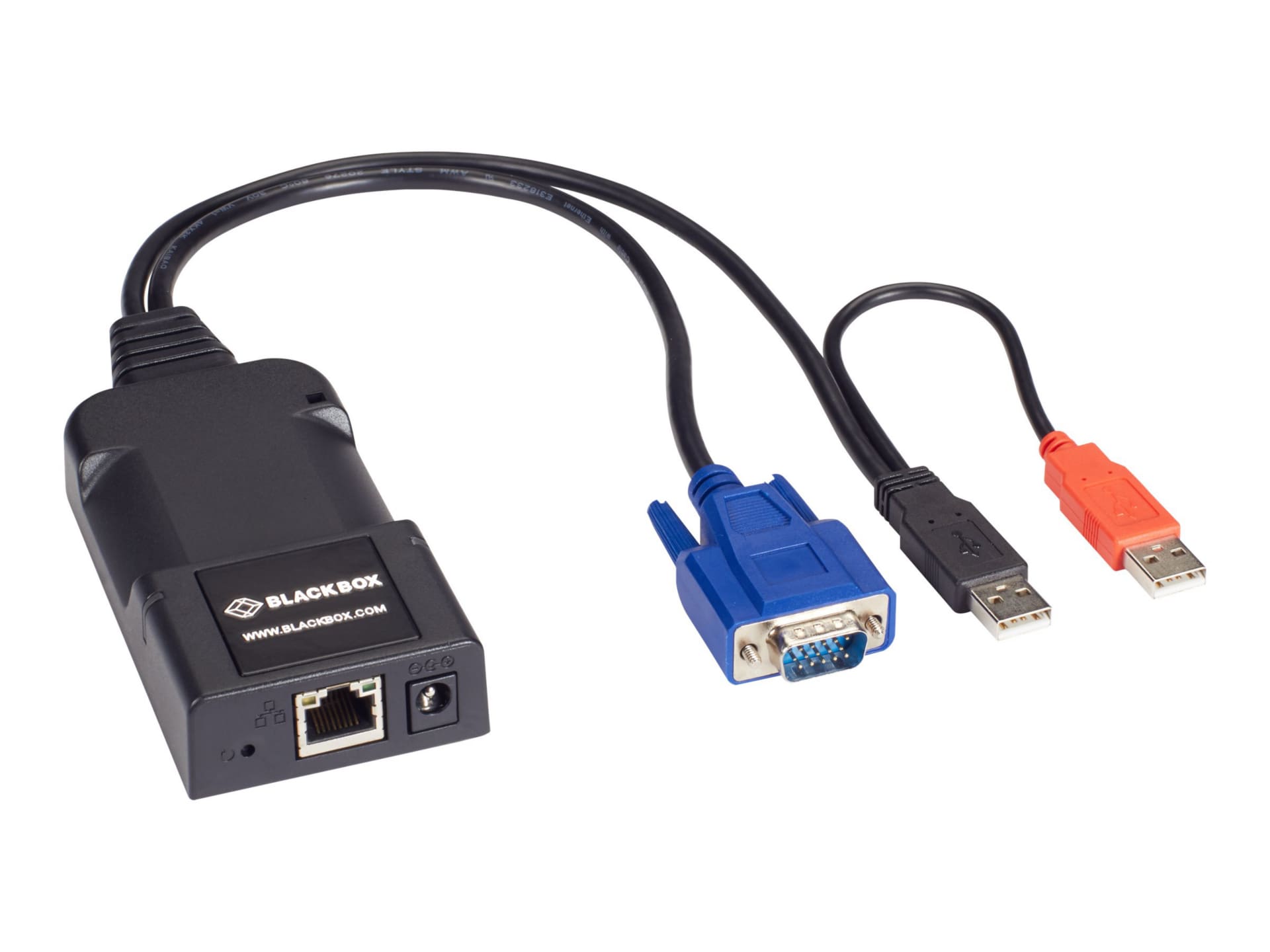 Black Box Agility Zero U KVM-over-IP Transmitter - KVM / USB extender - VGA