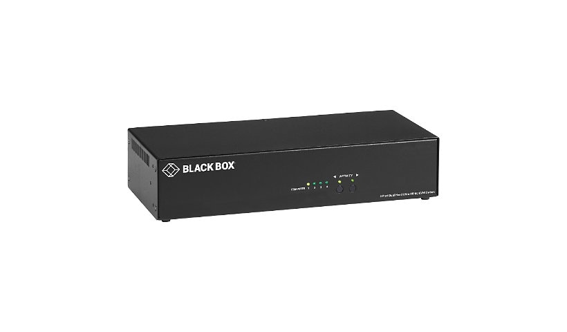 Black Box 4K60 HDMI Dual-Head KVM Switch HD6224A - KVM / audio / USB switch - 4 ports