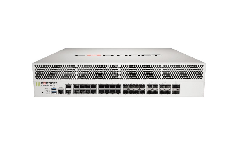Fortinet FortiGate 1100E - security appliance - with 1 year UTM