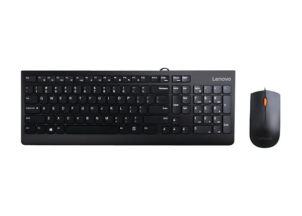 Dördüncü stüdyo katılım  Lenovo 300 USB Combo - keyboard and mouse set - US - GX30M39606 - -