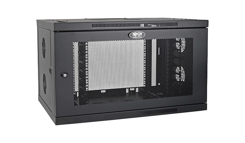Tripp Lite 9U Wallmount Rack Enclosure Server Cabinet Wide Cable Management - rack enclosure cabinet - 9U