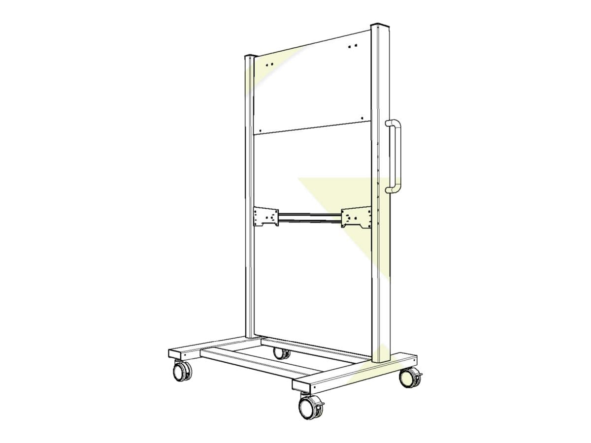 BalanceBox 650 Mobile stand - cart - for interactive flat panel - black, RA