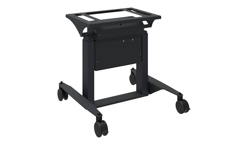 e-Box Tilt & Table - cart - for interactive flat panel / mini PC - black, R