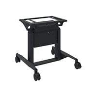 e-Box Tilt & Table - cart - for interactive flat panel / mini PC - black, R