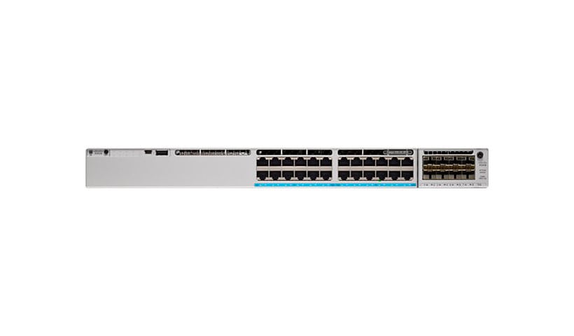 Cisco Catalyst 9300L - Network Essentials - switch - 24 ports - rack-mounta