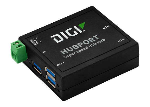 DIGI HUBPORT 7C 6-30VDC POWERED USB