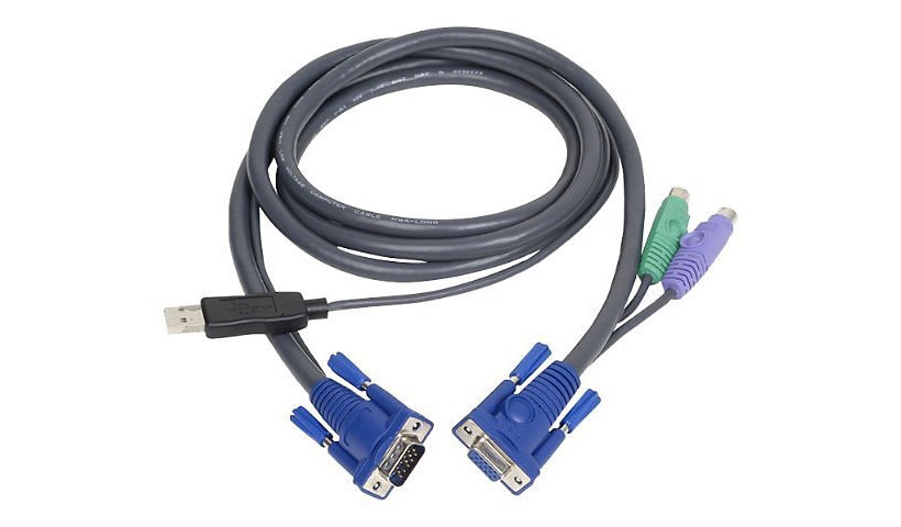 IOGEAR PS/2 to USB Intelligent KVM Cable 6'