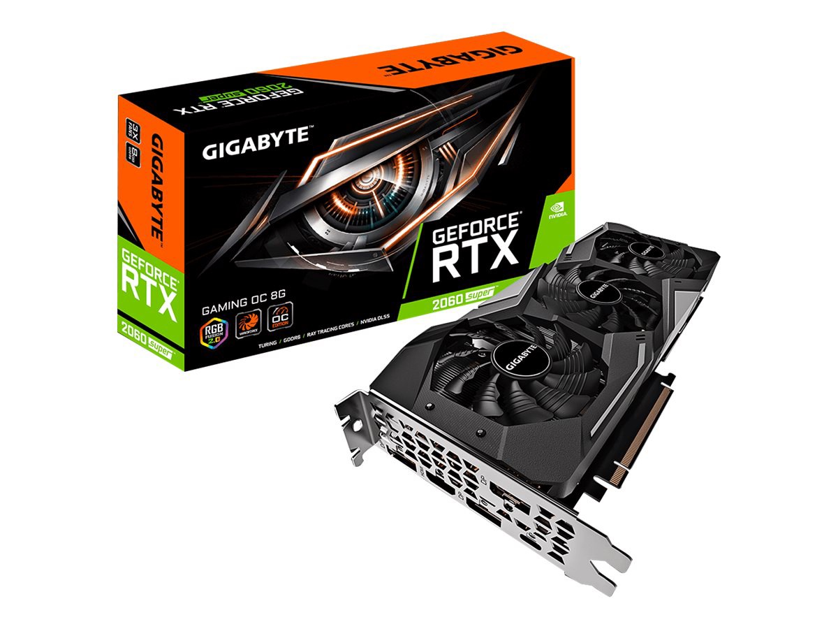 Gigabyte GeForce RTX 2060 SUPER GAMING OC 8G - graphics card - GF RTX 2060