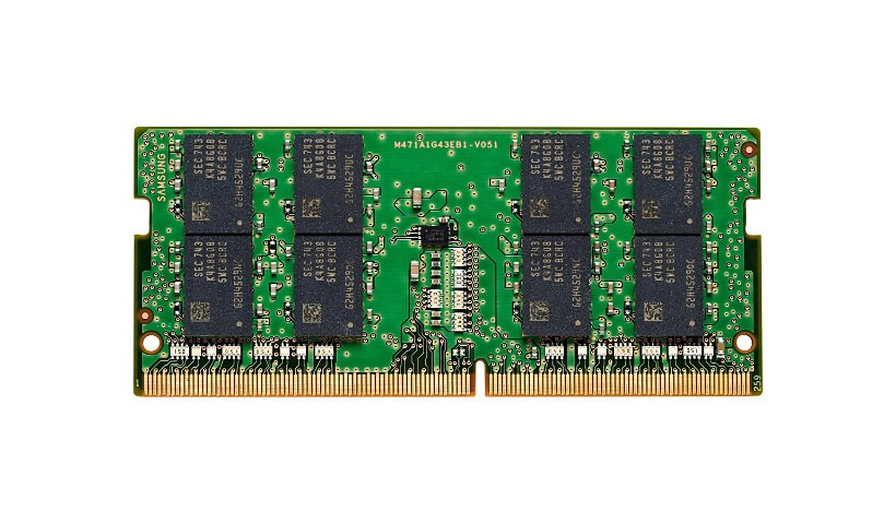HP - DDR4 - module - 32 GB - SO-DIMM 260-pin - 2666 MHz / PC4-21300 - unbuffered