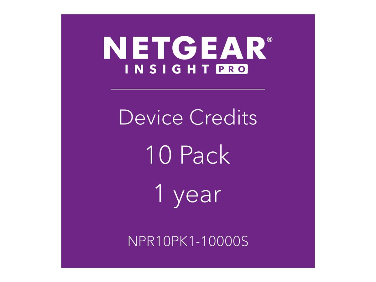 Netgear Insight Pro 10-Pack - 1 Year - Service