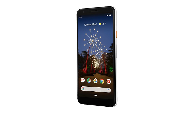 Google Pixel 3a XL - clearly white - 4G - 64 GB - CDMA / GSM - smartphone