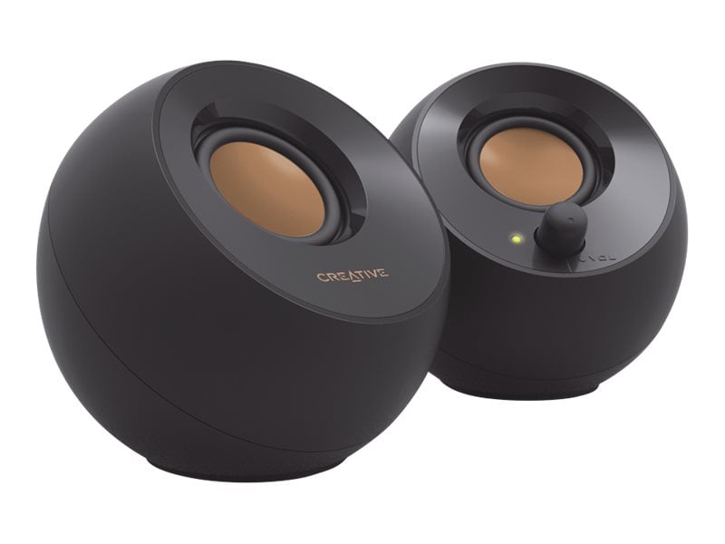 Creative Pebble 2,0 Speaker System - 4,4 W RMS - Black