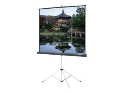 Da-Lite Picture King Square Format - projection screen with tripod - 136" (