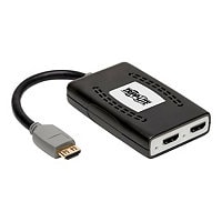 Tripp Lite HDMI Splitter 2-Port 4K @60Hz HDMI 4:4:4 HDR USB Powered TAA Multi-Resolution Support, USB Powered - splitter