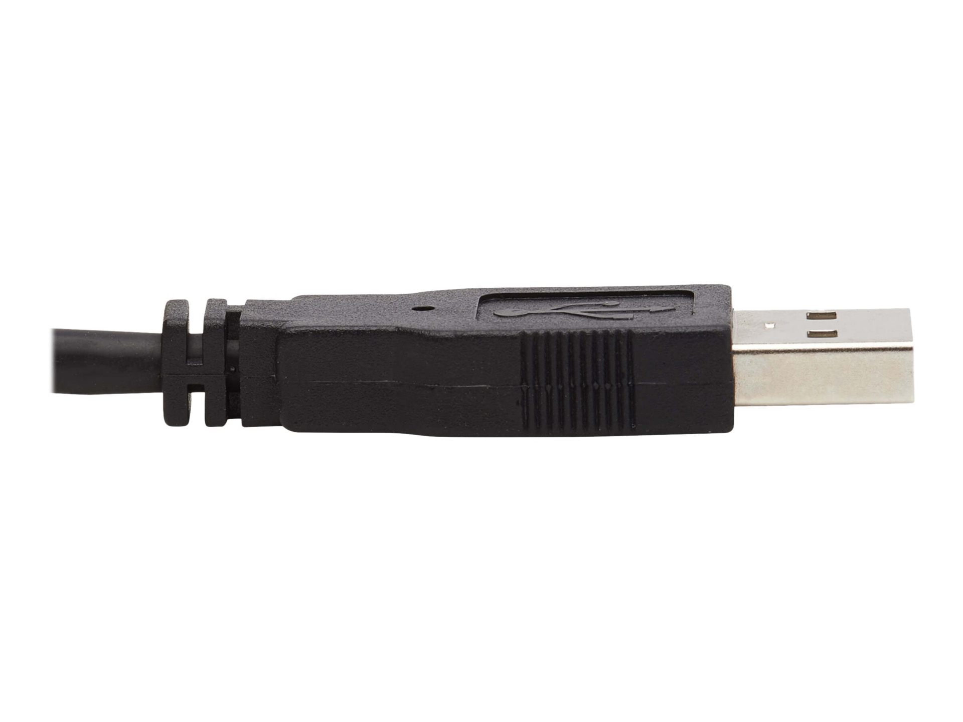 Thumbnail 4 of 6 for Eaton Tripp Lite Series Dual DisplayPort KVM Cable Kit 4K USB 3.5 mm Audio 3xM/3xM 10ft - video / USB / audio cable - 10