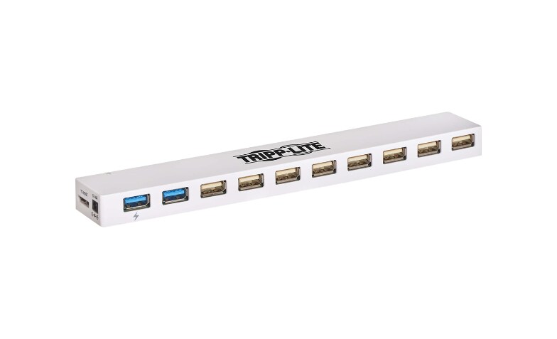 Tripp Lite 4-Port Portable Slim USB 3.0 Superspeed Hub w/ Built In