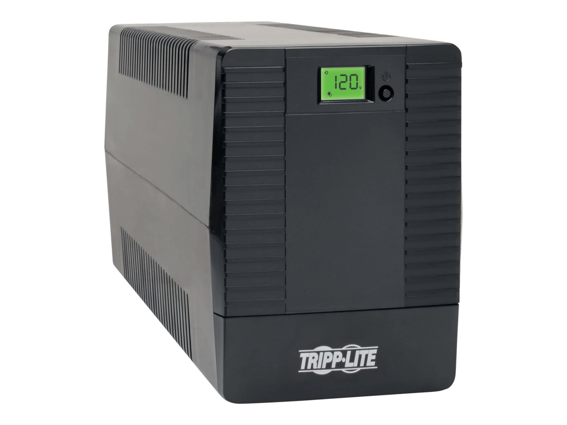 Tripp Lite 750VA 600W UPS Smart Tower Battery Back Up Desktop AVR USB LCD - UPS - 600 Watt - 750 VA