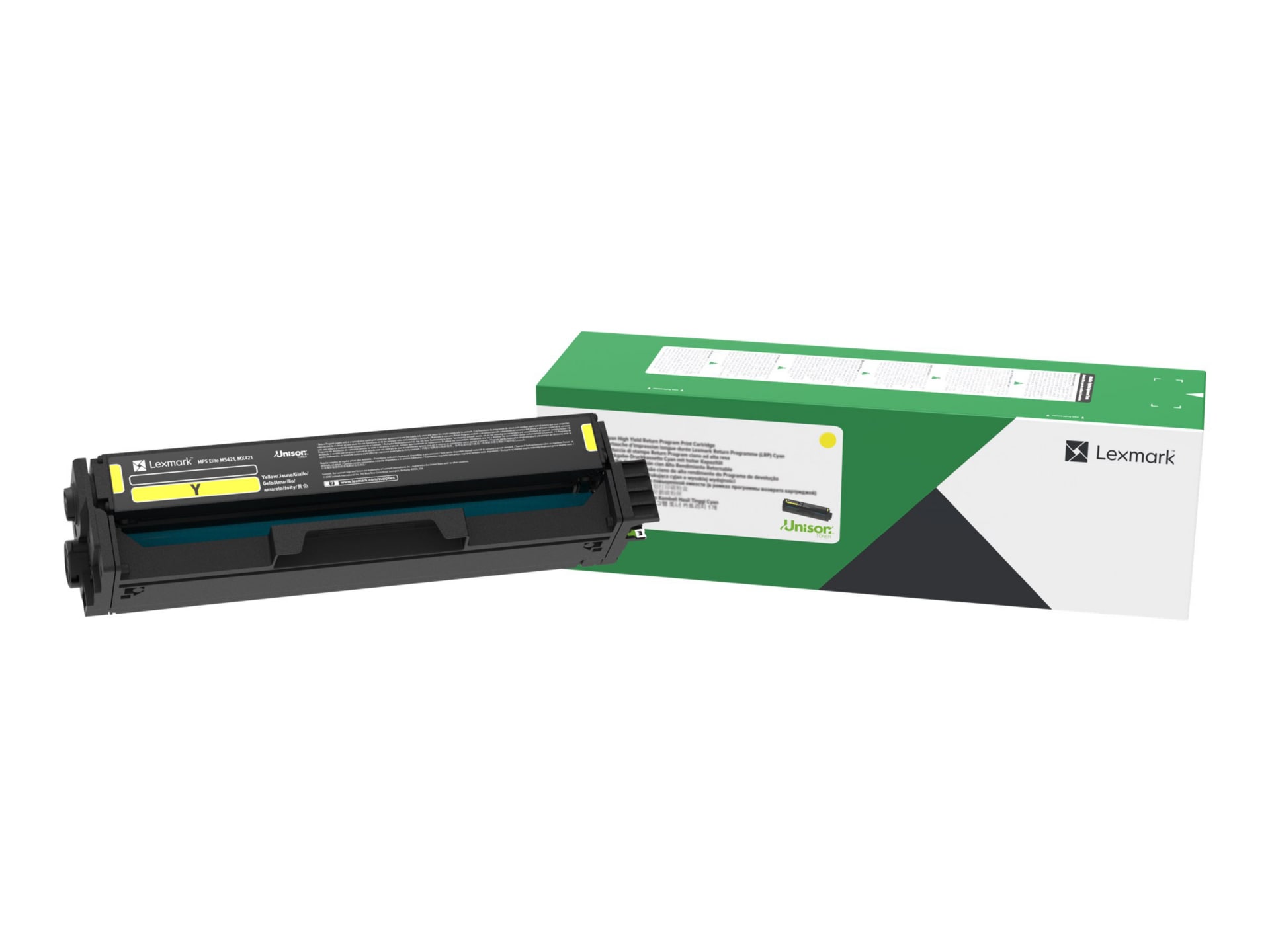 Lexmark - jaune - original - cartouche de toner - LRP