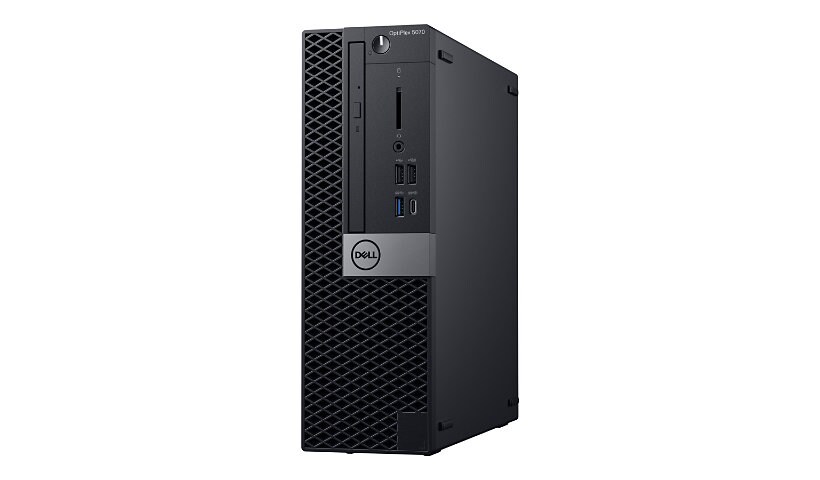 Dell OptiPlex 5070 - SFF - Core i7 9700 3 GHz - 16 Go - HDD 1 To - Anglais