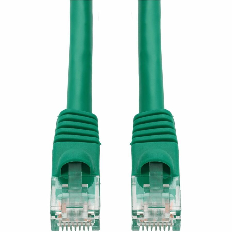Proline 15ft Green CAT6A PVC Ethernet Cable Snagless Bubble Boot RJ-45 M/M CAT 6A