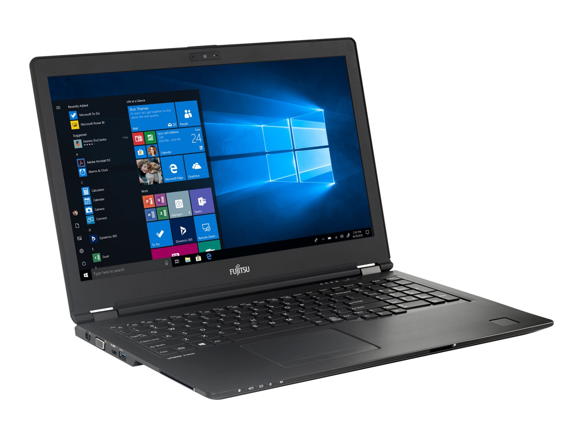 Fujitsu LIFEBOOK U759 - 15.6" - Core i5 8265U - 8 GB RAM - 256 GB SSD - US