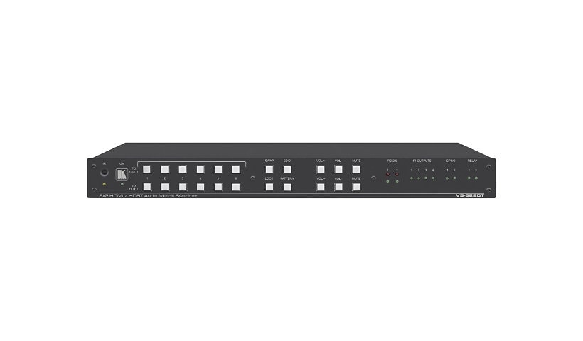 Kramer VS-622DT 6x2 matrix switcher / audio disembedder / HDBaseT converter