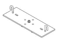 CPI Rack-to-Runway Mounting Plate Using Hat-Shaped Bracket - rack mounting