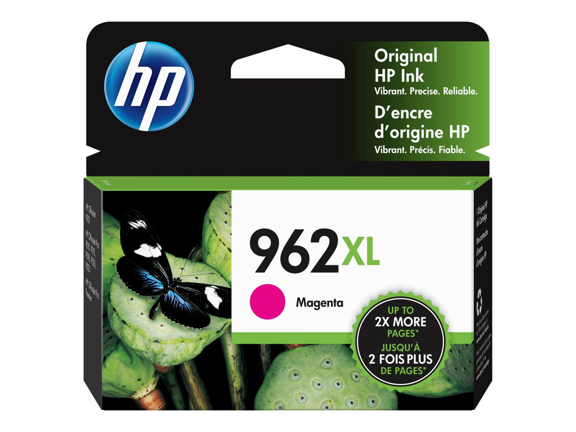 HP 962XL Original High Yield Inkjet Ink Cartridge - Magenta - 1 Each