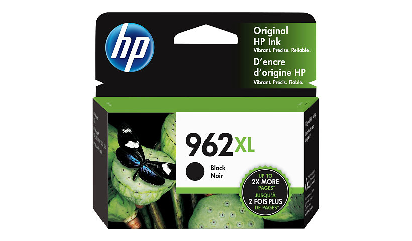 HP 962XL Ink Cartridge Black - Inkjet - 2000 Pages