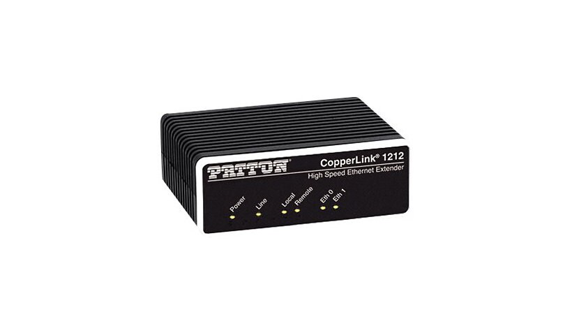 Patton CopperLink CL1212/EUI - network extender - 10Mb LAN, 100Mb LAN