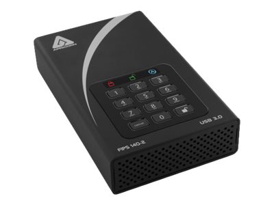 Apricorn Aegis Padlock DT ADT-3PL256F-16TB - hard drive - 16 TB