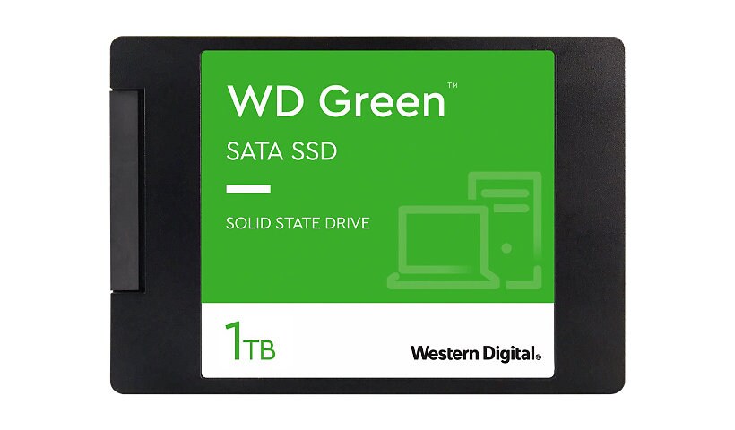 WD Green SSD WDS100T2G0A - solid state drive - 1 TB - SATA 6Gb/s