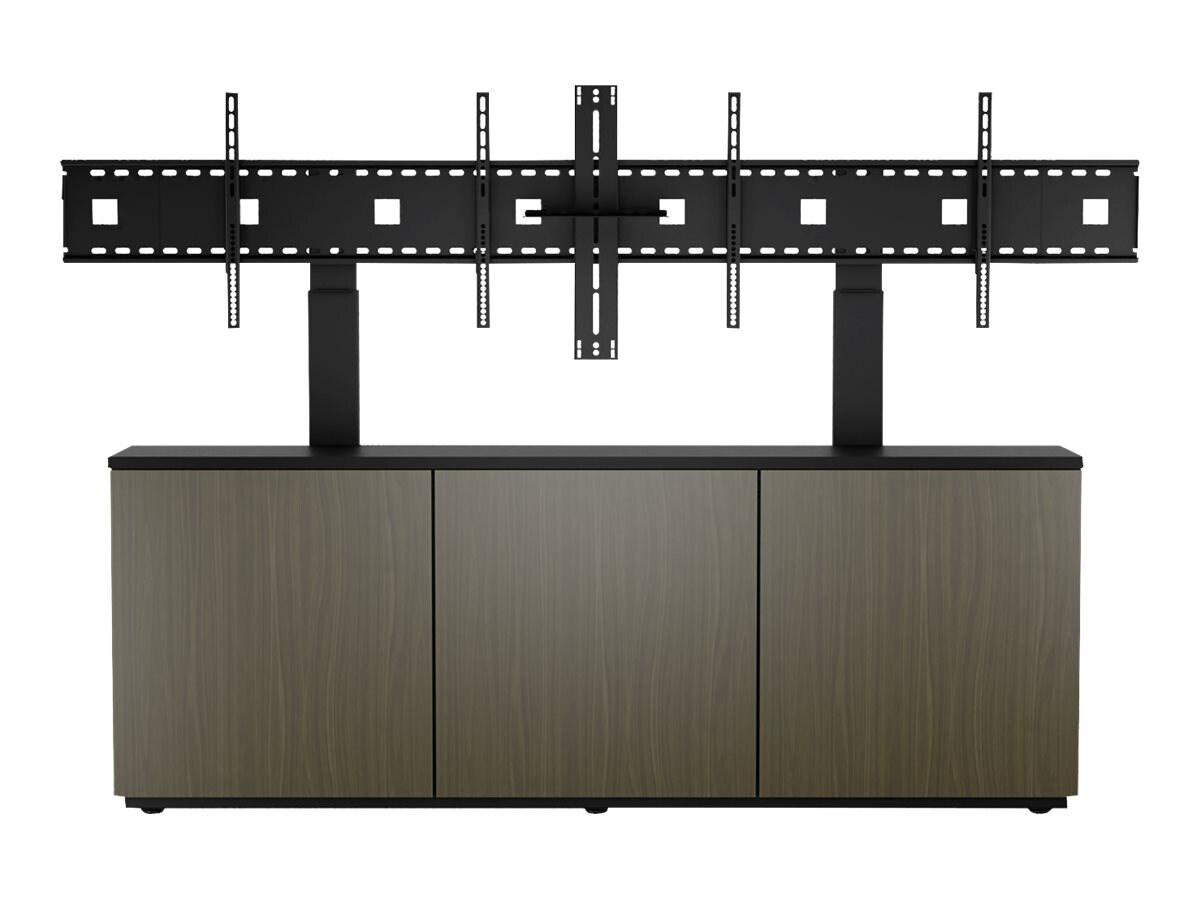 Avteq CREDENZA3-V-THIN - 3-Bay Dual Monitor Bundle - cabinet unit - for 2 L