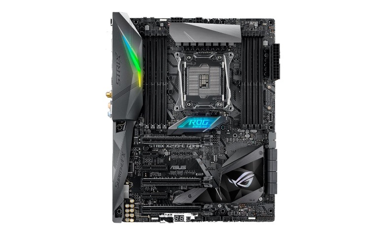 Asus Rog Strix X299 E Gaming Motherboard Atx Lga66 Socket X299 Strix X299 E Gaming Computer Components Cdwg Com