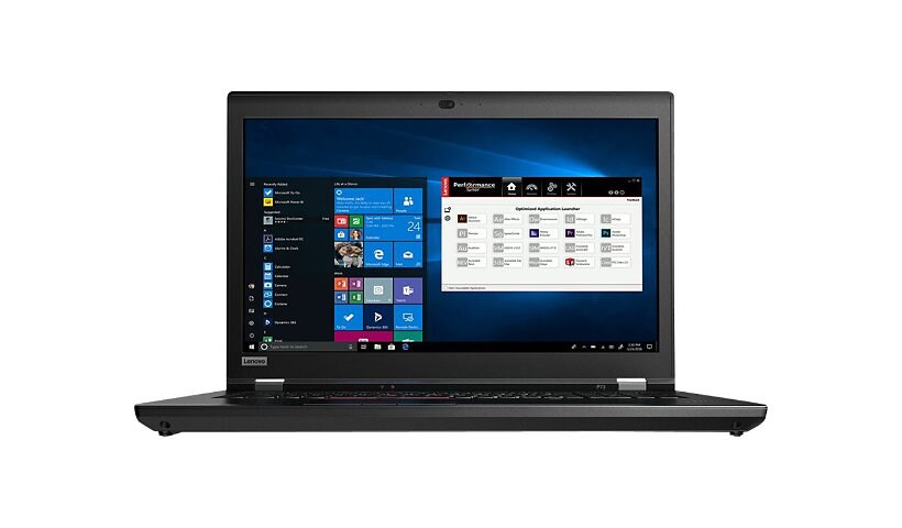 Lenovo ThinkPad P73 - 17.3" - Core i7 9850H - 32 GB RAM - 512 GB SSD - US