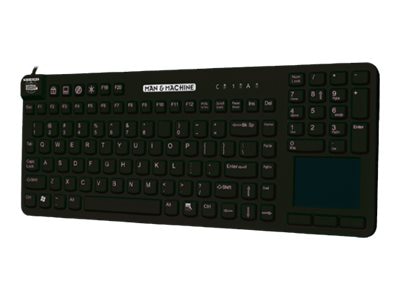 Man & Machine Really Cool Touch - keyboard - black