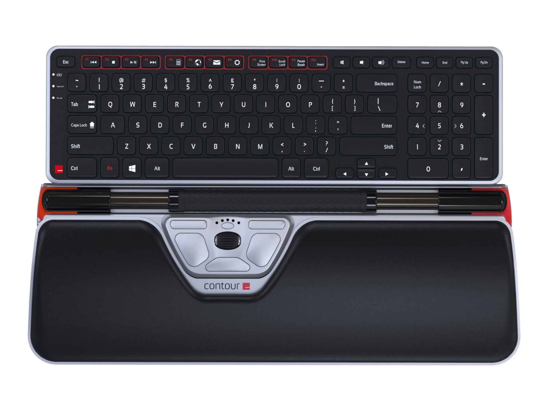 CONTOUR WRLS ROLLERMOUSE RED PLUS B