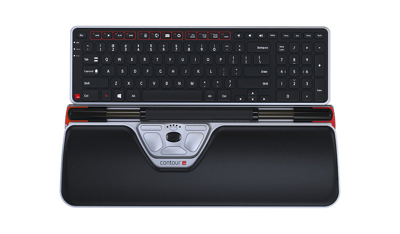 Contour Ultimate Workstation PLUS - keyboard and rollerbar mouse set