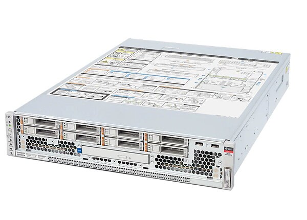 Oracle Netra SPARC S7-2 AC Base 2U Server with 1x SPARC S7