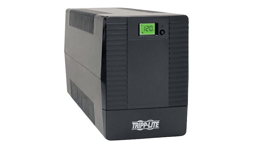 Tripp Lite 1050VA 900W UPS Smart Tower Battery Back Up Desktop AVR LCD USB - UPS - 900 Watt - 1050 VA