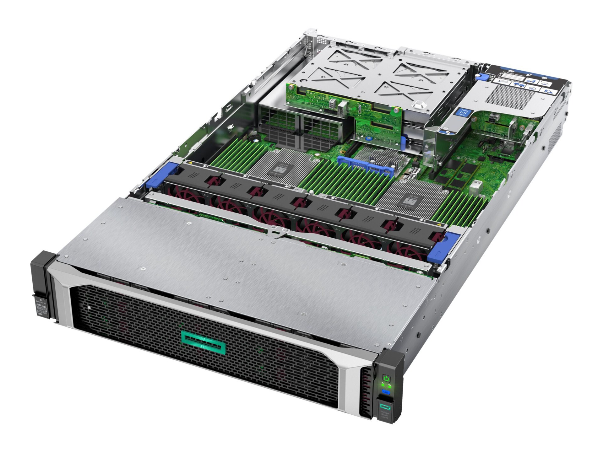 HPE ProLiant DL385 Gen10 7262 1P 16GB-R 12LFF 800W RPS Server