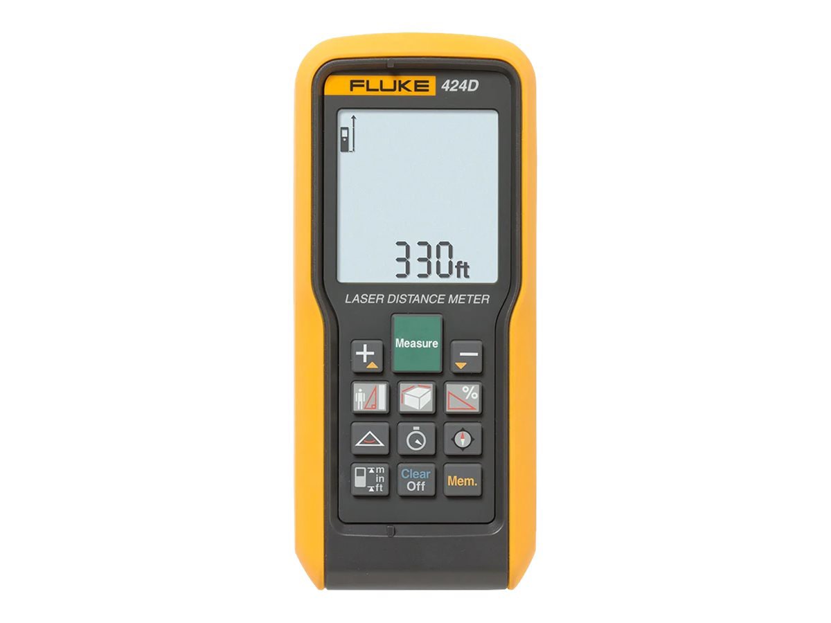 Fluke 424D Laser Distance Meter with Batteries