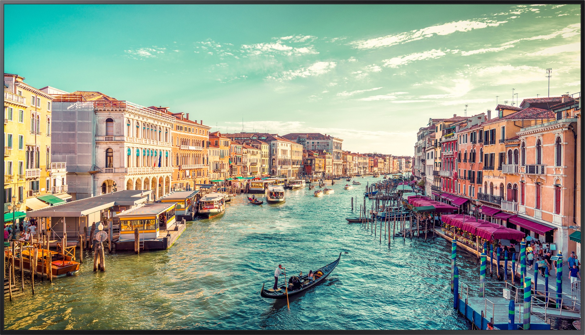 Samsung QM75R QMR Series - 75" LED display - 4K