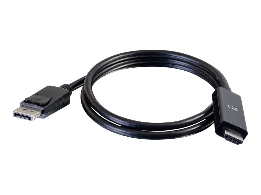 C2G 6ft DisplayPort to HDMI Cable - DP to HDMI Adapter Cable - DisplayPort