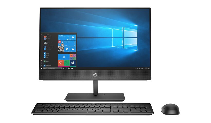 HP ProOne 600 G5 - all-in-one - Core i3 9100 3.6 GHz - 4 GB - SSD 512 GB -