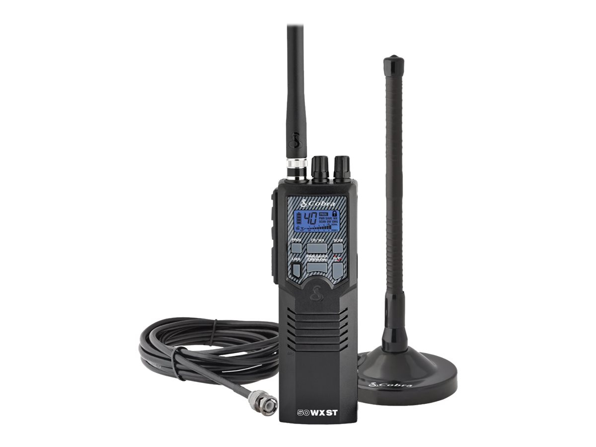 COBRA PORTABLE 40 CHANNEL CB RADIO