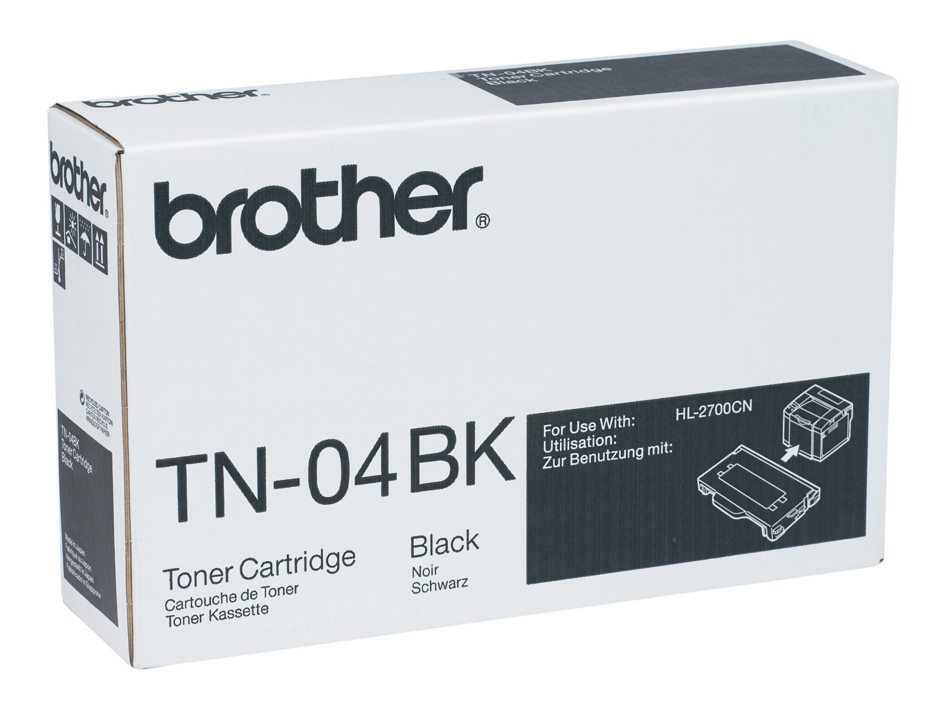 Brother TN04BK Black Toner Cartridge 
