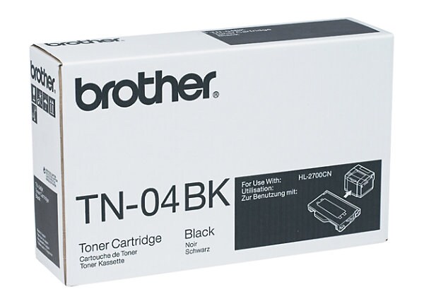 Brother TN04BK Black Toner Cartridge 
