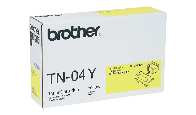 Brother TN04Y Yellow Toner Cartridge